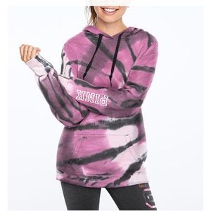 Tye dye Victoria’s Secret PINK hoodie